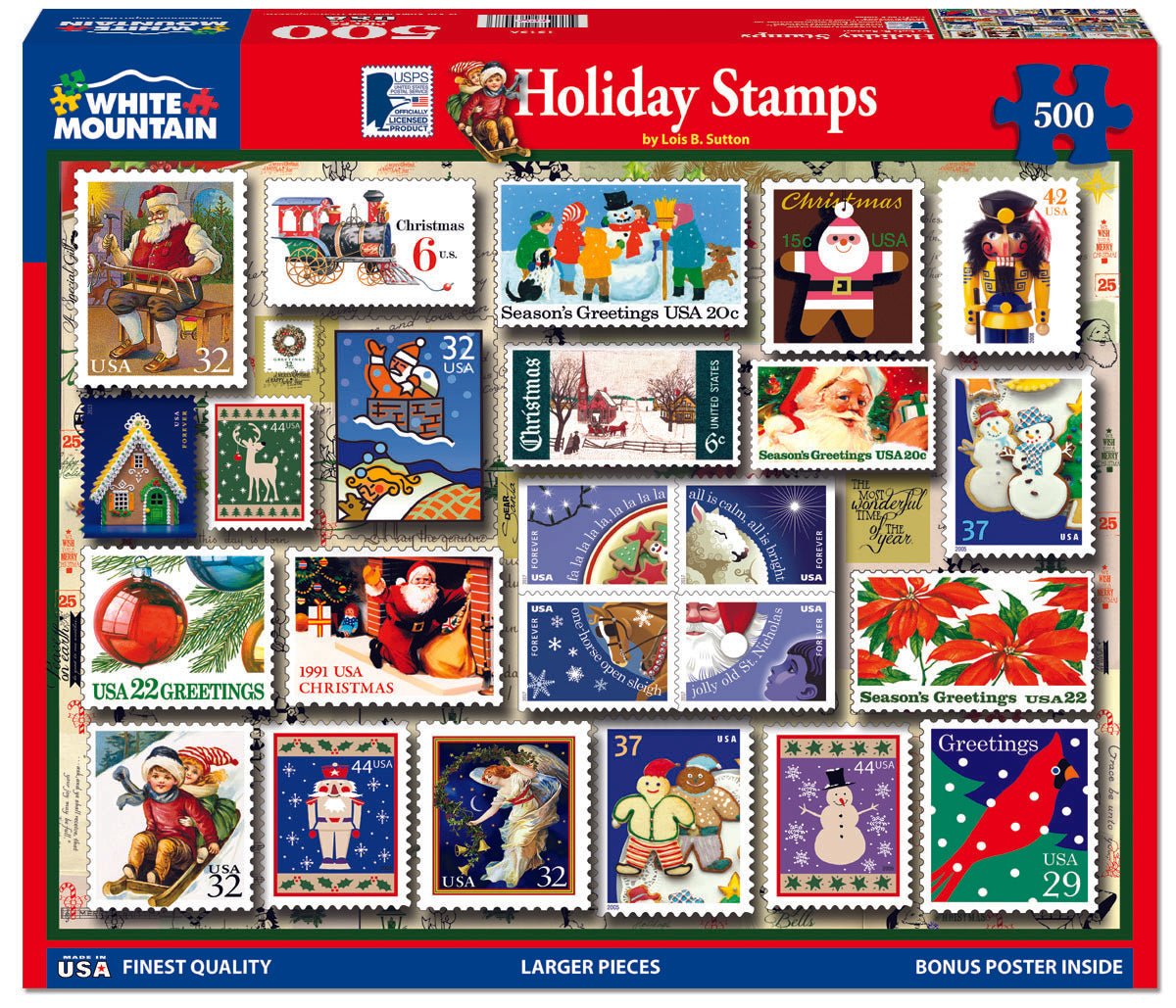 Holiday Stamps (1515pz) - 500 Pieces