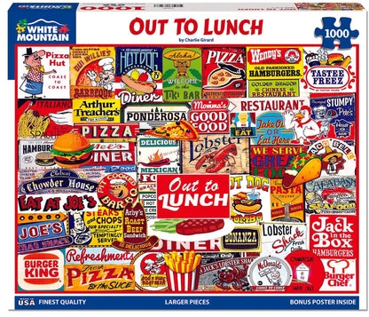 Out To Lunch (1660pz) - 1000 Pieces