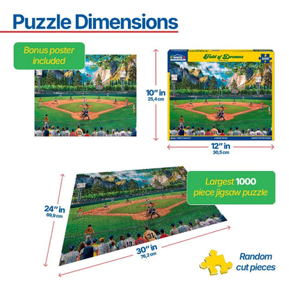 Field of Dreams (1858pz) - 1000 Piece Jigsaw Puzzle