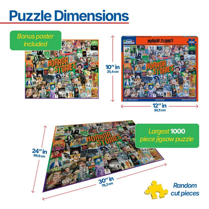 Horror Stories (1984pz) - 1000 Piece Jigsaw Puzzle