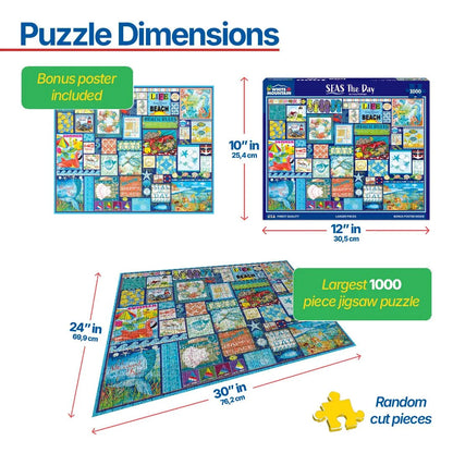 Seas the Day (1912pz) - 1000 Piece Jigsaw Puzzle