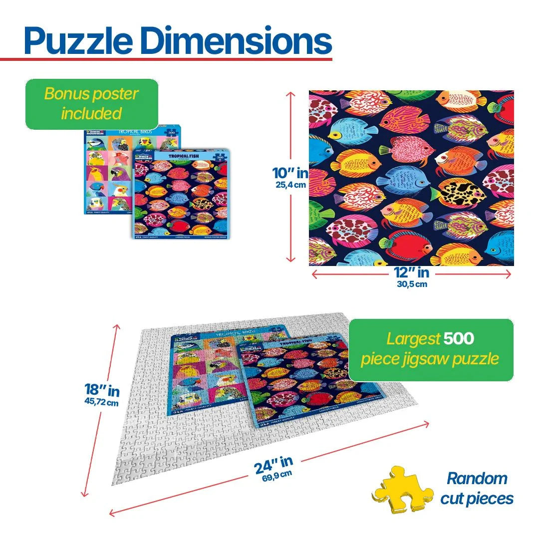 Set of 2: Tropical Animal Bundle 500 piece